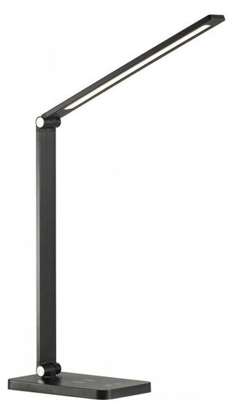 Lampada da tavolo LED dimmerabile con ricarica wireless NOBLITE Q LED/7W/230V 3000/4000/6500K nero