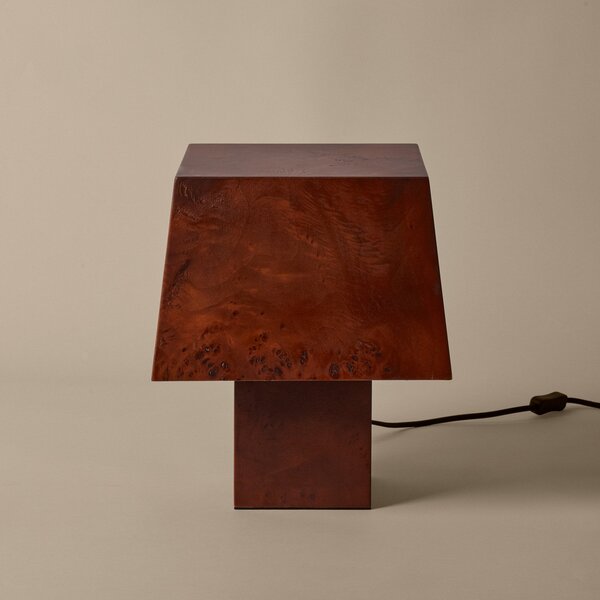 Lampade da tavolo ferm LIVING, Burl, Legno, Soggiorno, Legno, Moderno