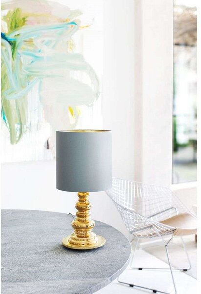 Lampade da tavolo DESIGN BY US, Grigio, Soggiorno, Vetro