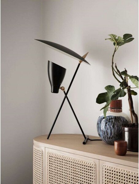 Lampade da tavolo Warm Nordic, Silhouette, Nero, Soggiorno, Metallo, Design