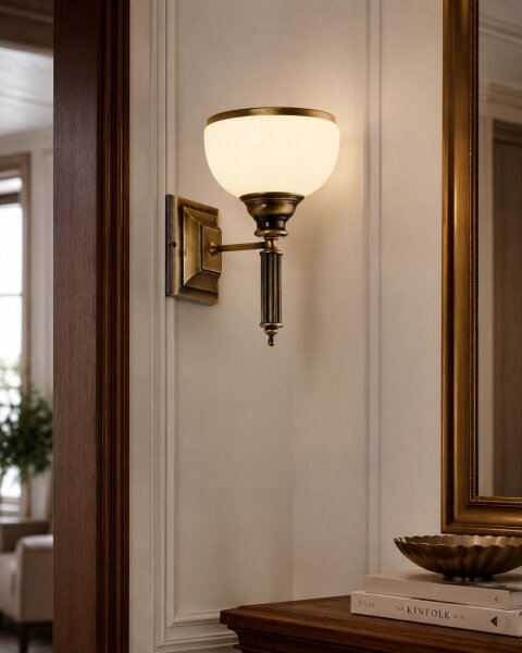 Brilagi - Lampada da parete TAURUS 1xE27/15W/230V bronzo
