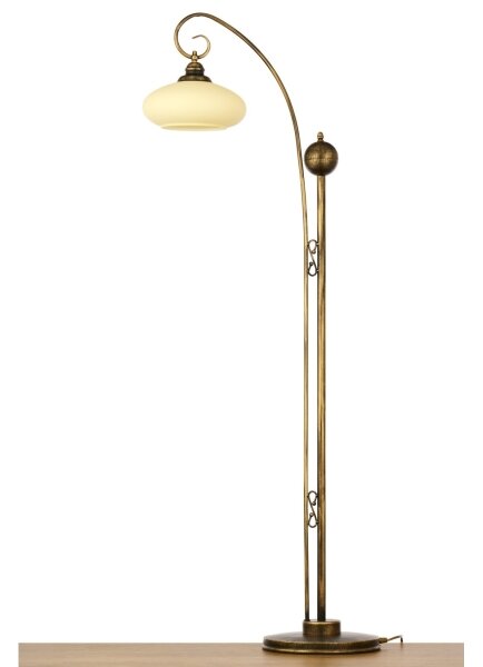 Brilagi - Lampada da terra MOLLERO 1xE27/15W/230V bronzo/patina