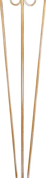 Brilagi - Lampada da terra SONIA 1xE27/15W/230V crema/patina
