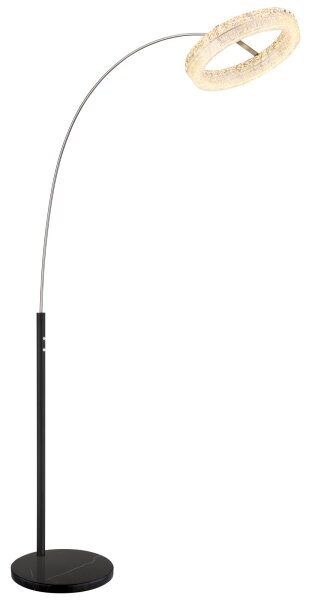 Globo 67387S - Lampada da terra LED dimmerabile LAUREL LED/35W/230V 3000/4000/6000K