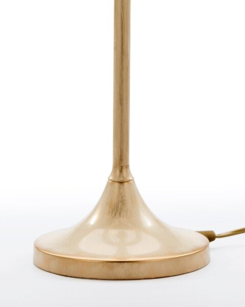 Brilagi - Lampada da tavolo SAPHIRE 1xE27/15W/230V crema/oro/patina