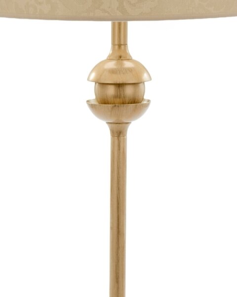 Brilagi - Lampada da tavolo SAPHIRE 1xE27/15W/230V crema/oro/patina