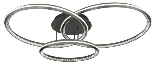 Globo 67329-72 - plafoniera LED dimmerabile ALAINA 72W/230V 2700-6000K 50x75 cm+con telecomando