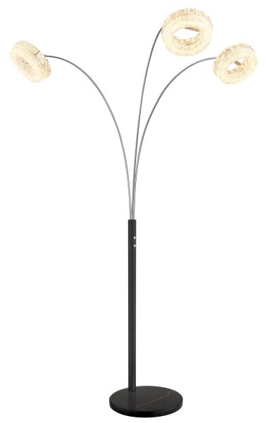 Globo 67387S1 - Lampada da terra LED dimmerabile LAUREL 35W/230V 3000/4000/6000K