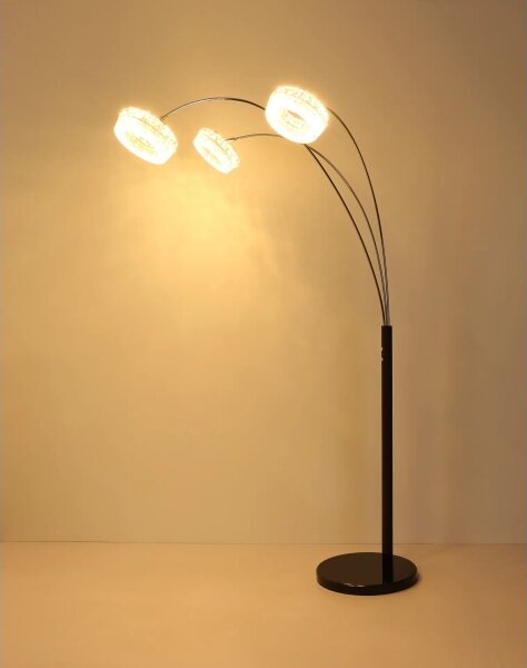 Globo 67387S1 - Lampada da terra LED dimmerabile LAUREL 35W/230V 3000/4000/6000K