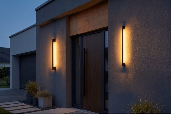 Kanlux 45872 - Lampada da parete per esterni LED YALTE LED/8,5W/230V 3000/4000/6500K IP54 nero