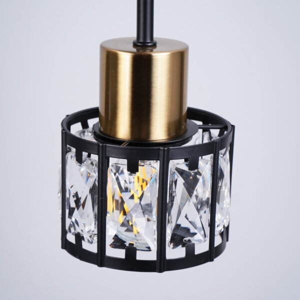 Plafoniera ZAHARA 3xE27/10W/230V nero