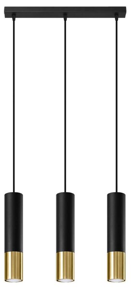 Lampada a Sospensione 3xGU10 in Acciaio LOOPEZ 3L