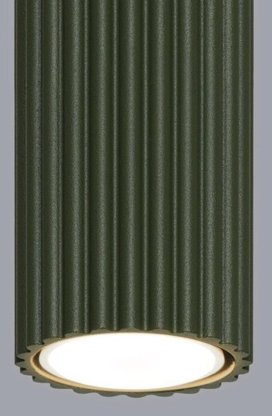 Applique da soffitto GU10 in Alluminio KARBON 10