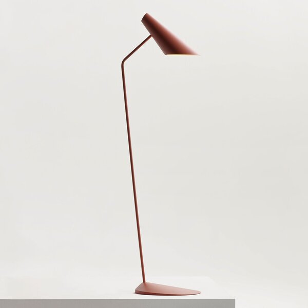 Lampada da terra Vibia, I.Cono, Rosso, Soggiorno, Plastica, Scandinavo