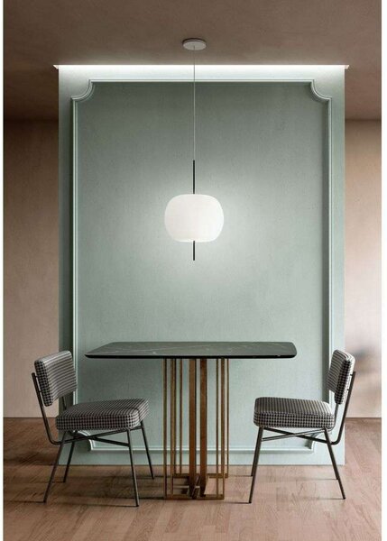 Lampada a sospensione kdln, Bianco, Soggiorno, Metallo