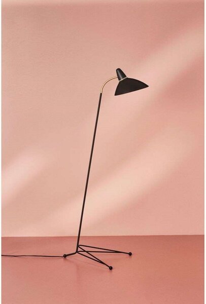 Lampada da terra Warm Nordic, Lightsome, Nero, Soggiorno, Metallo, Scandinavo