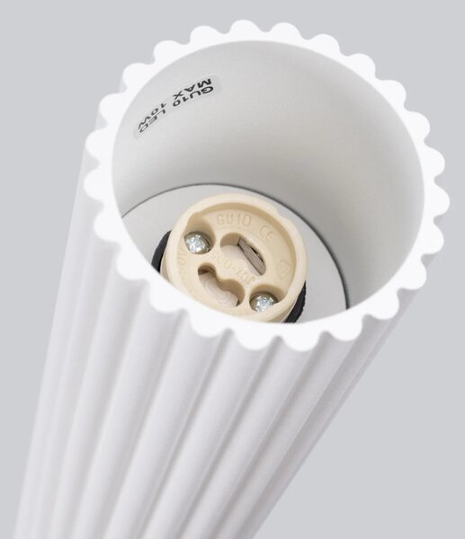 Applique da soffitto GU10 in Alluminio KARBON 10