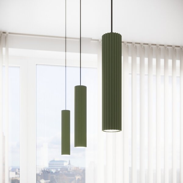 Plafoniera da soffitto 4xGU10 in Alluminio KARBON 4L