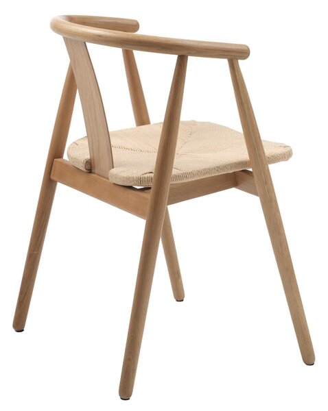 Sedie da pranzo in colore naturale Relate - Unique Furniture