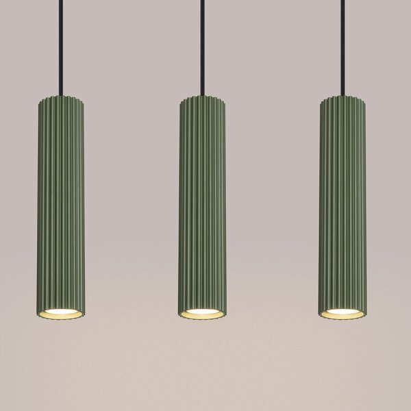 Lampada a Sospensione 3xGU10 in Alluminio KARBON 3L