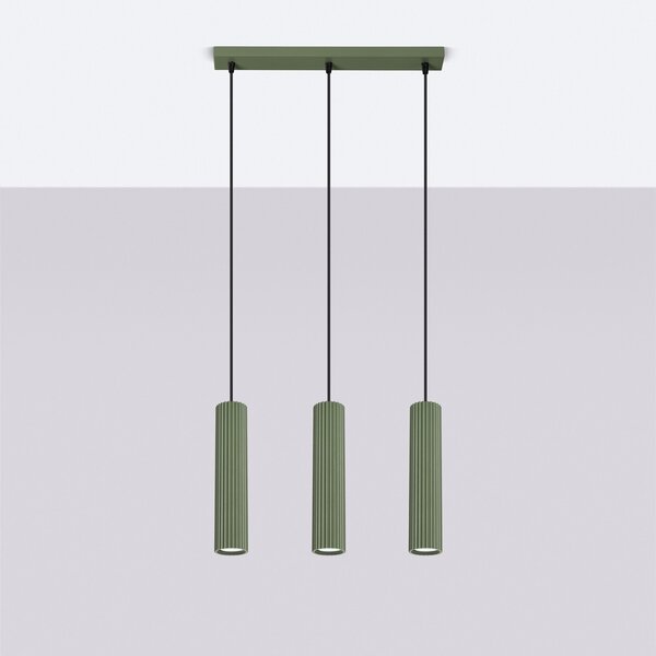 Lampada a Sospensione 3xGU10 in Alluminio KARBON 3L