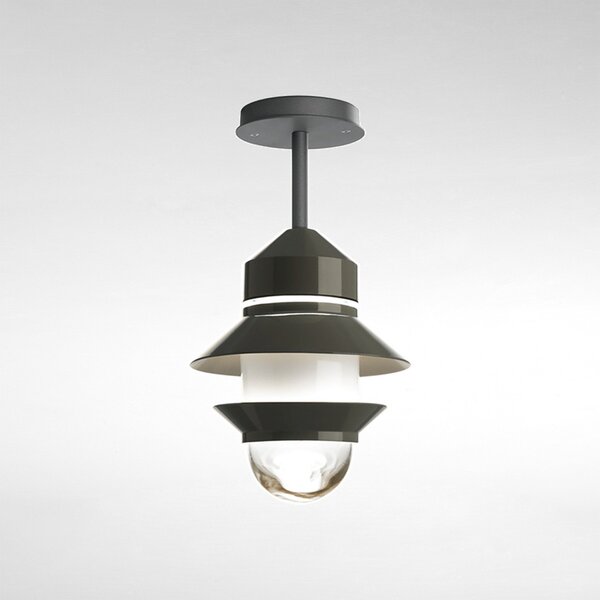 Lampade da esterno MARSET, Santorini, dimmerabile, Nero, Vetro, Design
