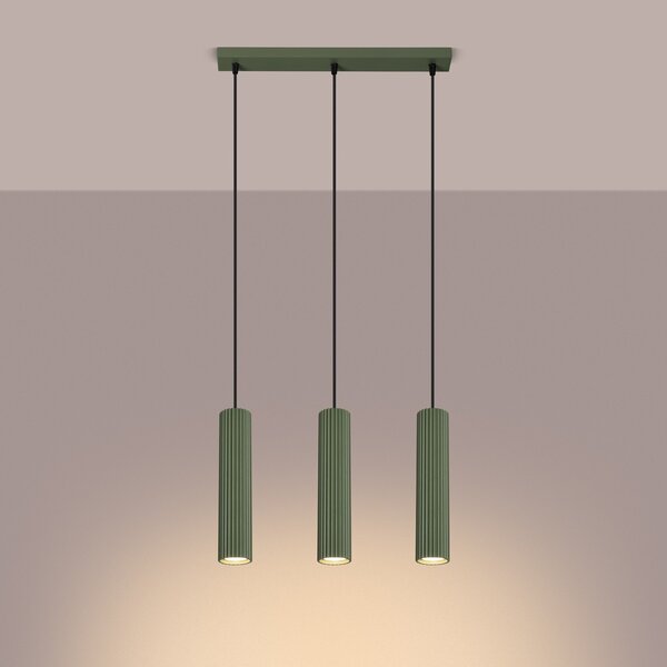 Lampada a Sospensione 3xGU10 in Alluminio KARBON 3L