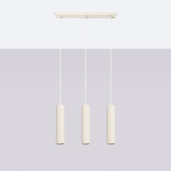 Lampada a Sospensione 3xGU10 in Alluminio KARBON 3L