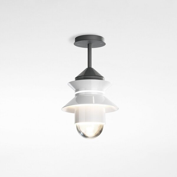 Lampade da esterno MARSET, Santorini, dimmerabile, Bianco, Vetro, Design