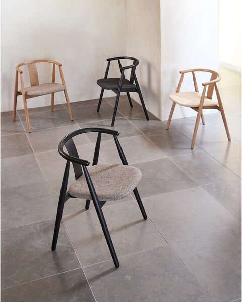 Sedie da pranzo in colore naturale Relate - Unique Furniture