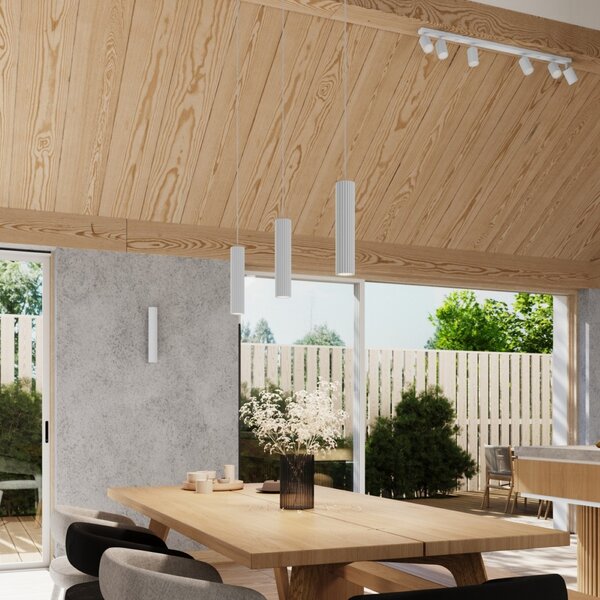 Applique da soffitto KARBON 6L in Alluminio 6xGU10