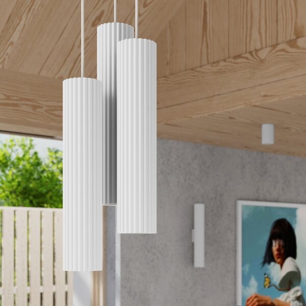 Lampada a Sospensione 3xGU10 in Alluminio KARBON 3P