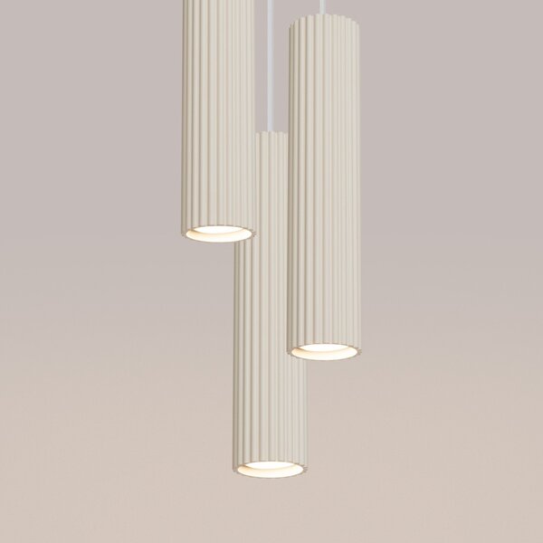 Lampada a Sospensione 3xGU10 in Alluminio KARBON 3P
