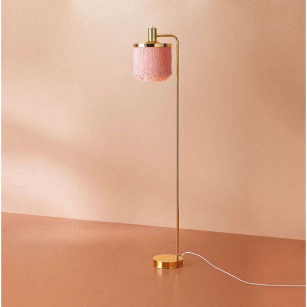 Lampada da terra Warm Nordic, Rosa / Rosé, Soggiorno, Metallo, Vintage