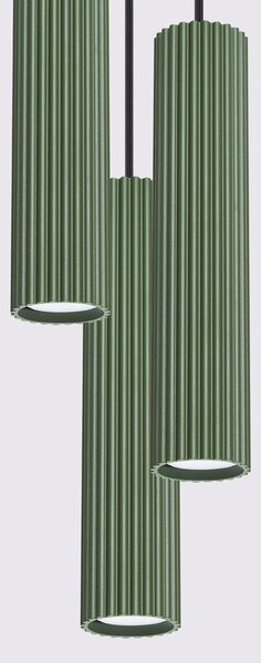 Lampada a Sospensione 3xGU10 in Alluminio KARBON 3P