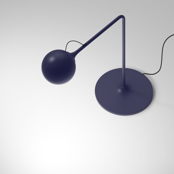 Lampade da tavolo Artemide, Ixa, dimmerabile, Blu, Soggiorno, Metallo, Design