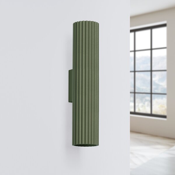 Applique da parete 2xGU10 in Alluminio KARBON 30