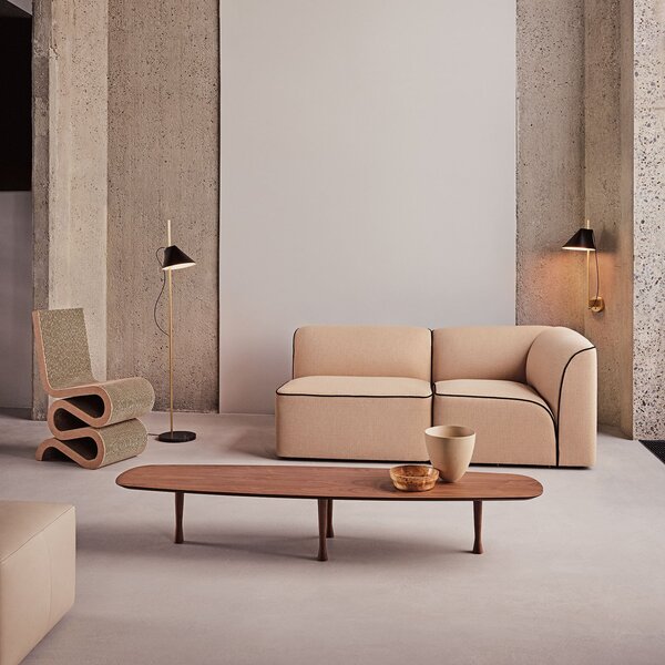 Lampada da terra Louis Poulsen, Yuh Brass, dimmerabile, Nero, Soggiorno, Metallo, Design