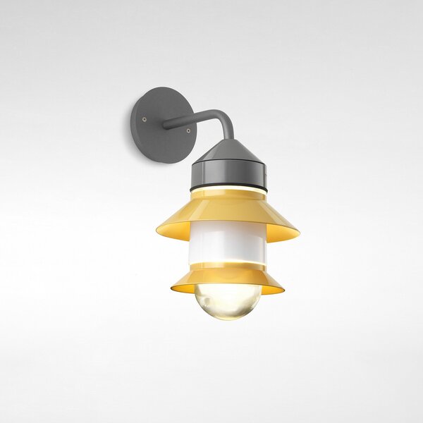 Lampade da esterno MARSET, Santorini, dimmerabile, Giallo, Vetro, Design