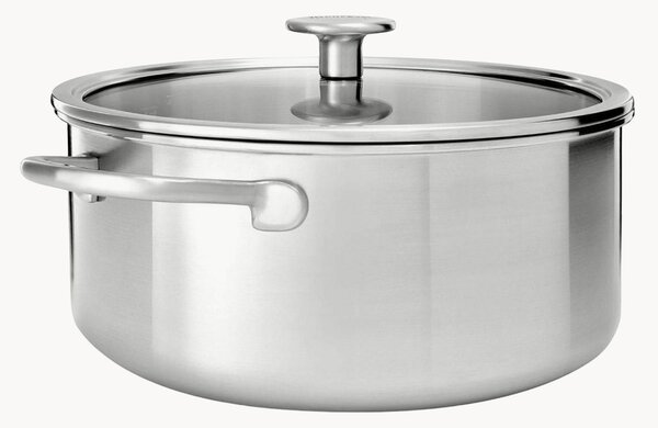 Pentola con coperchio Tri-Ply