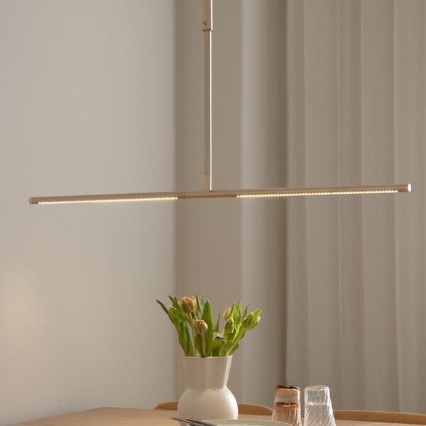 Lampada a sospensione UMAGE, Omni, dimmerabile, Dorato / Ottone, Sala da pranzo, Alluminio, Design