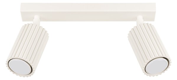 Plafoniera da Soffitto 2xGU10 in Alluminio KARBON 2