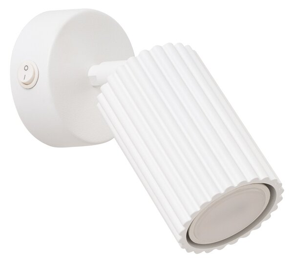 Applique da Parete GU10 in Alluminio con Interruttore KARBON