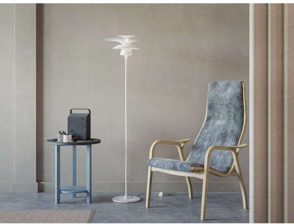 Lampada da terra Belid, Bianco, Soggiorno, Metallo