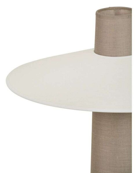 Lampada da terra Forestier, Thésée, Bianco, Soggiorno, Tessuto / Tessile, Boho