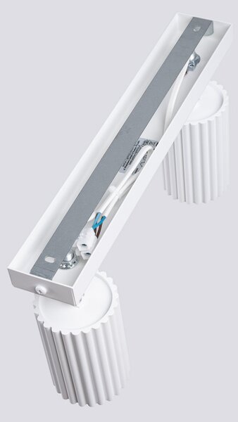 Plafoniera da Soffitto 2xGU10 in Alluminio KARBON 2