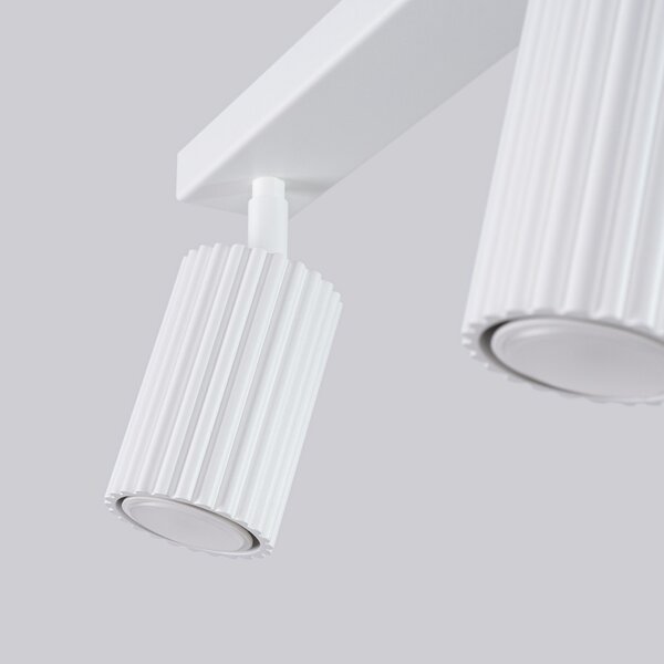 Plafoniera da Soffitto 2xGU10 in Alluminio KARBON 2