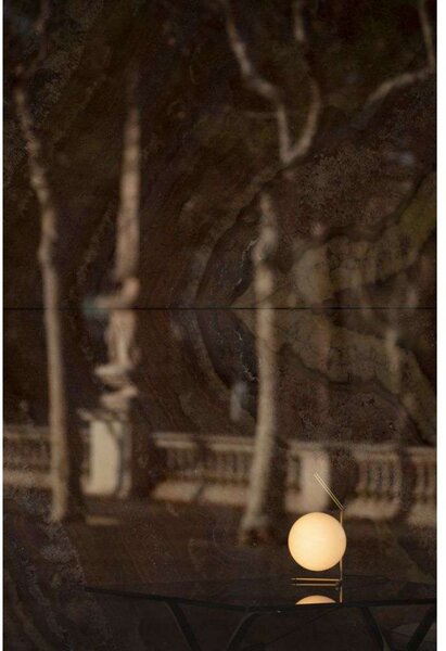 Lampade da tavolo FLOS, dimmerabile, Dorato / Ottone, Soggiorno, Metallo