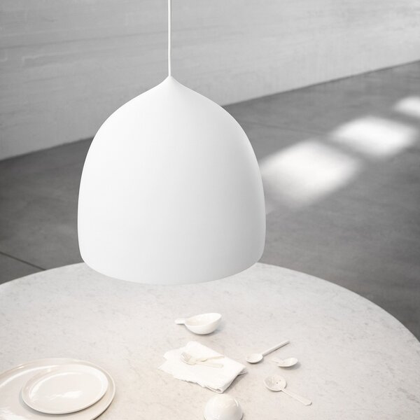 Lampada a sospensione FRITZ HANSEN, Suspence P2, dimmerabile, Bianco, Soggiorno, Metallo, Design