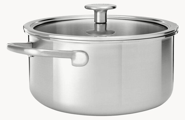 Pentola con coperchio Tri-Ply